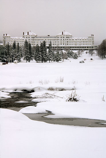 Mt. Washington Hotel, New Hampshire, White Mountains picture, snow, photographer - David Whitten Photography