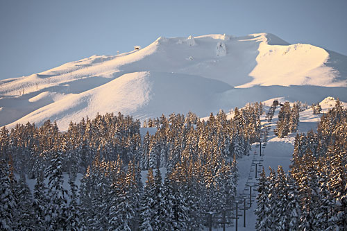 Ski Runs and lifts at Mt. Bachelor, Oregon - Skiing at Mt. Bachelor,  David Whitten Photography davidwhittenphoto.com