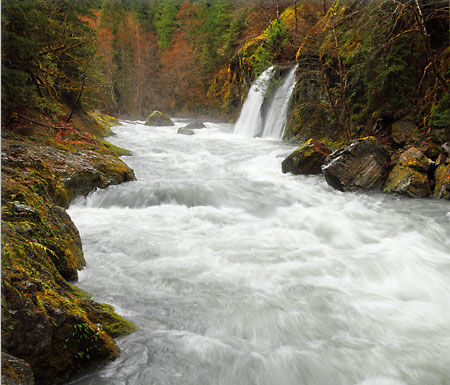Salmon Creek Falls, Oakridge Oregon