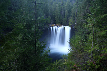  Koosah Falls McKenzie River Willamette National Forest Oregon