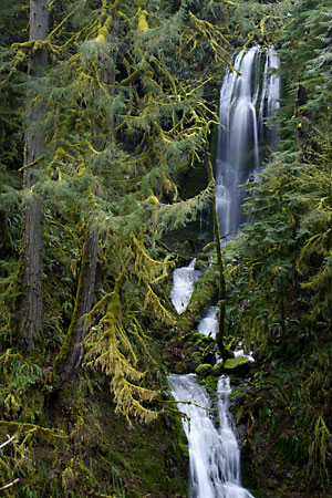 Waterfalls Columbia River Gorge Oregon