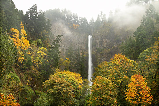 Waterfalls Columbia River Gorge Oregon Photographer David Whitten Best Wilderness Photos