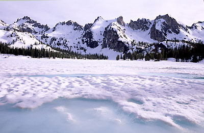 Alice Lake photo, Sawtooth Mountains, Idaho