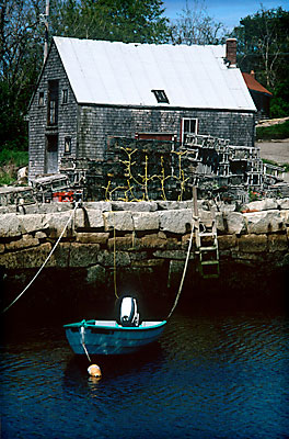 Lobster Traps Rockport Massachusetts