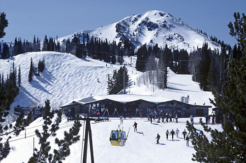 Gondola at Park City Mountain Resort, Park City Utah Photography by David Whitten Skiing at Park City