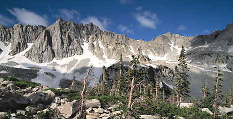 Hogum Fork Wasatch Mountains Utah Lone Peak Wilderness