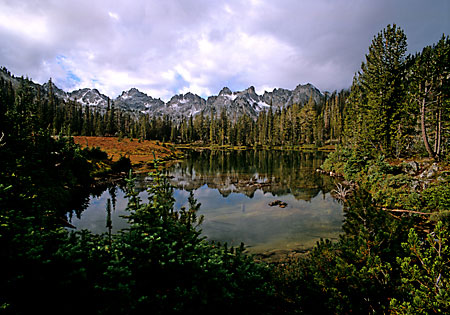 Alice Lake, Sawtooth Mountains photo, Idaho