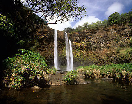 Wailua Falls Kauai' Hawaii