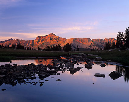 Hayden Peak Uinta Mountains Utah High Uintas Wilderness photography by David Whitten