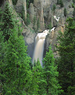 Tower Fall,  Yellowstone National Park photograph, Wyoming