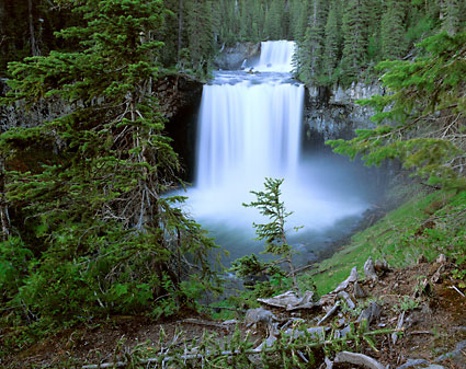 Bechler River Colonnade Falls Yellowstone National Park photo Wyoming
